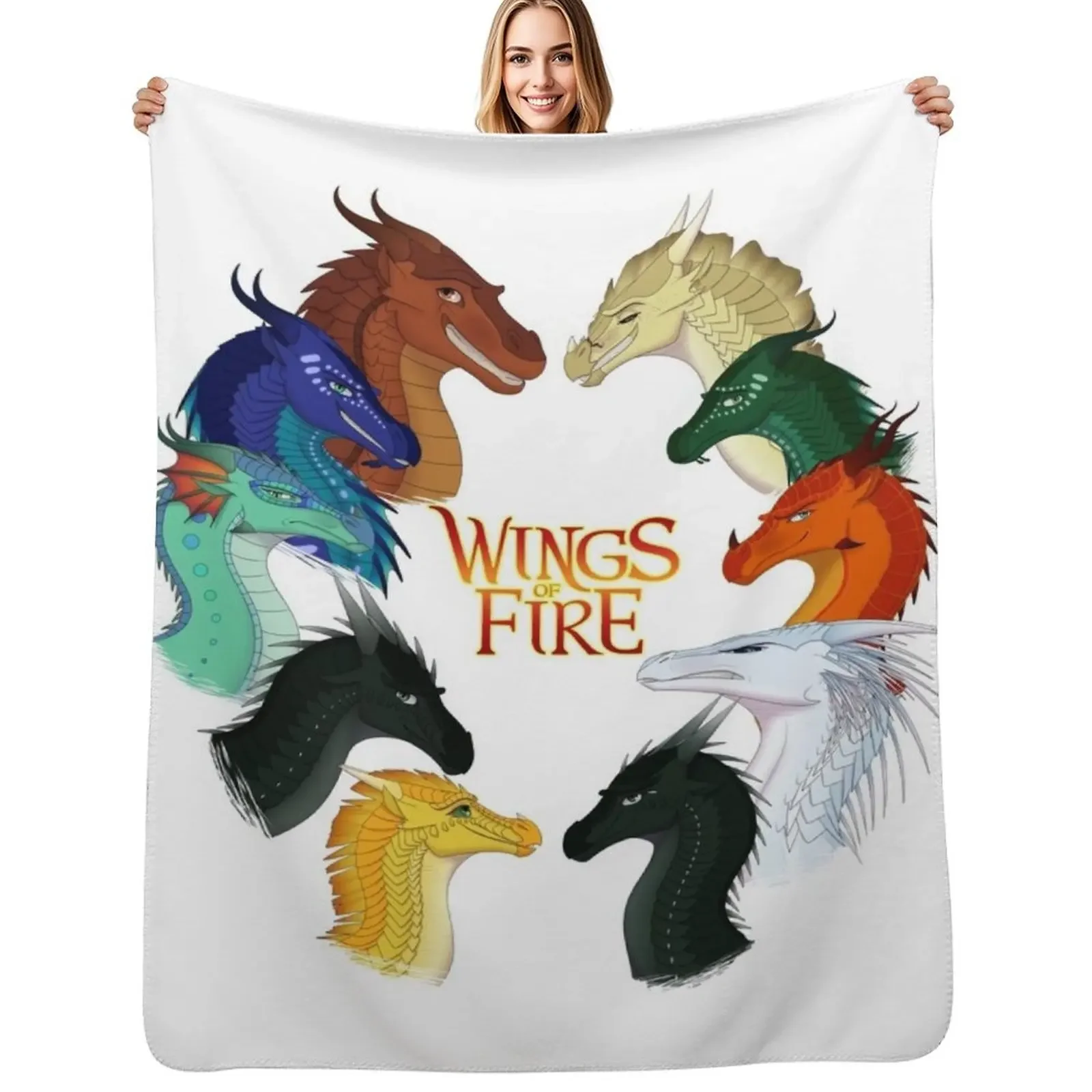 

Wings of Fire - All Together Throw Blanket Stuffeds For Sofa Thin Bed Vintage Blanket