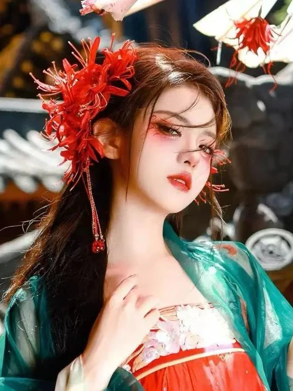 presilha-de-cabelo-flor-de-lotus-vermelha-flor-de-seda-adorno-de-cabelo-hanfu-estilo-chines-antigo-presilha-de-cabelo-com