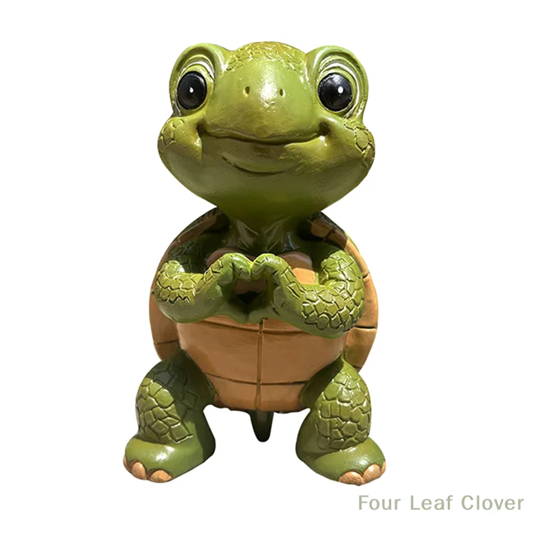 

Turtle Garden Statue Decoration Lawn Ornament Figurine Outdoor Statue For Pond Patio Indoor Outside Hallway