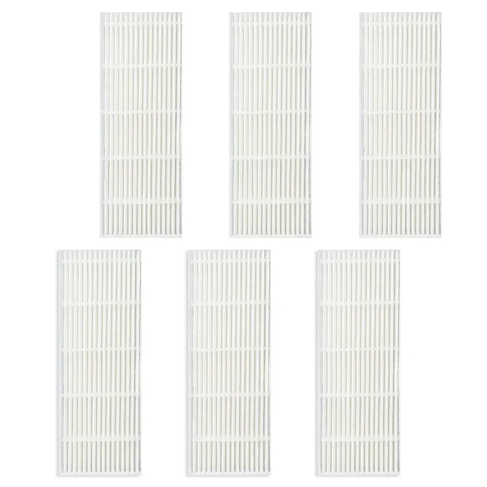 6 قطعة مرشحات فراغ ل Eicobot R20 جهاز آلي لتنظيف الأتربة قطع غيار التنظيف المنزلي استبدال الملحقات