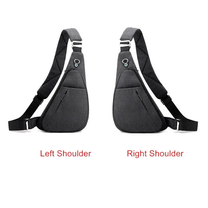 Chest Bag Men's New Waterproof Travel Small Backpack Shoulder Crossbody