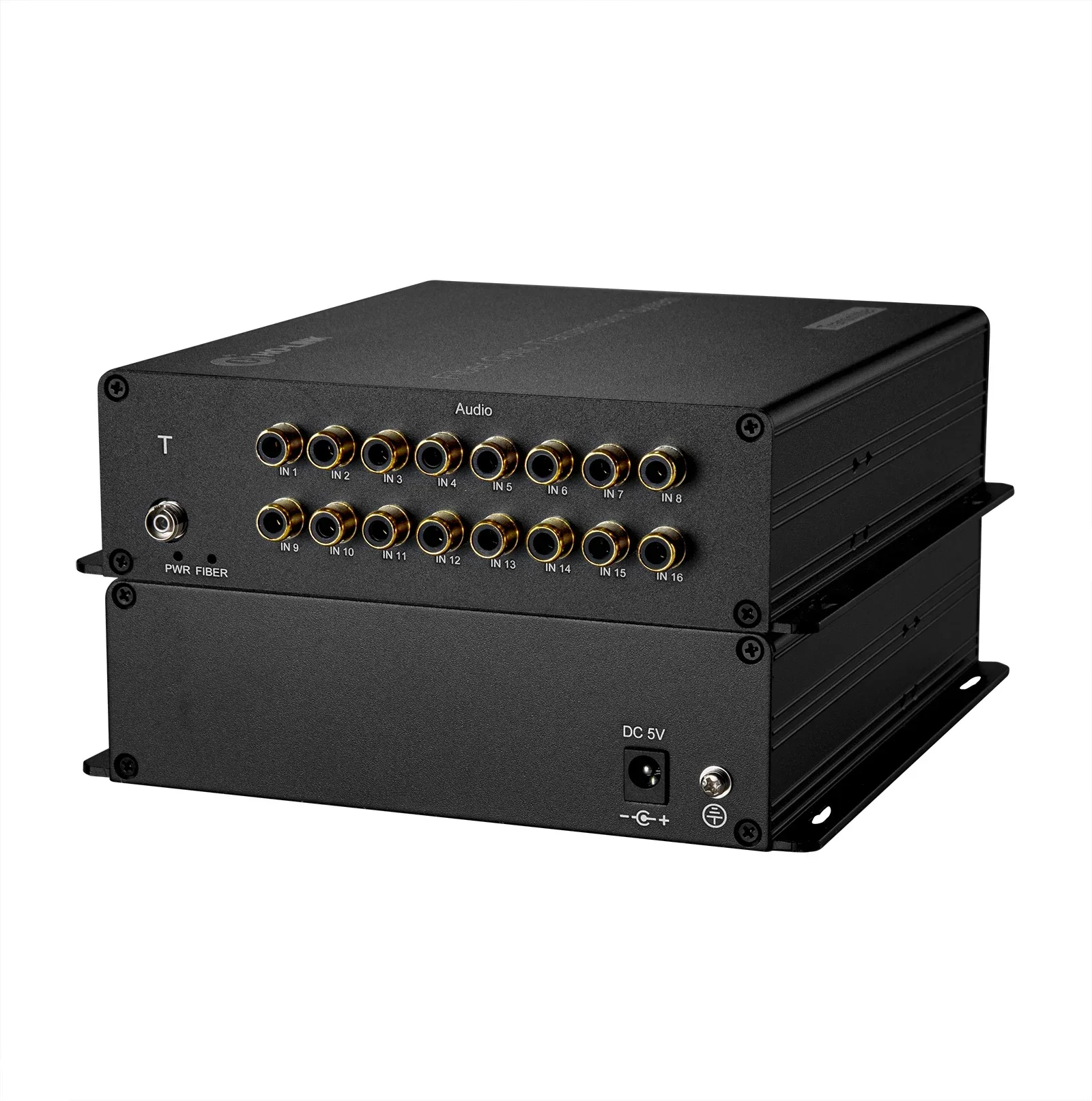 

16 channel rca extender over fiber optic 4 channel broadcast fibre optic multiplexer fibre optic audio media PA system