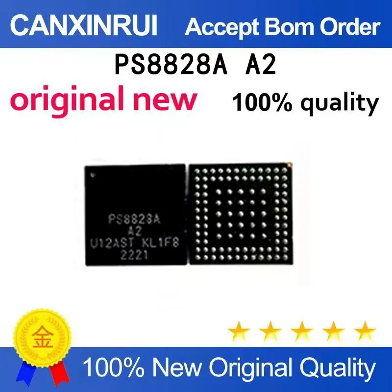 (5pcs-100pcs）PS8828ABGA105GTR-A2 PS8828A A2 PS8463EQFN46GTR-A3 PS8463E A3