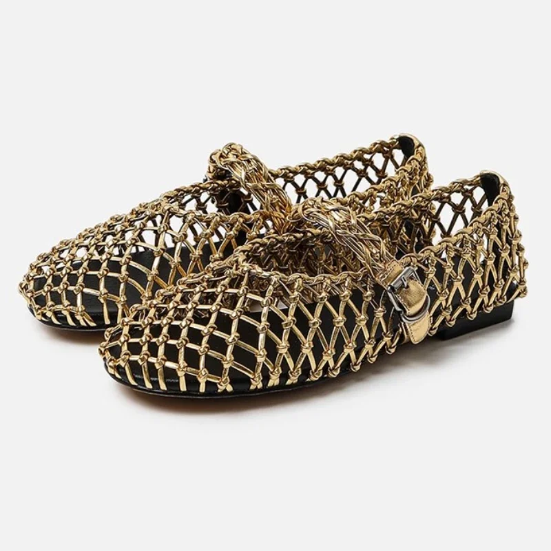 sexy-or-creux-tisse-ballerines-femmes-mode-bout-rond-boucle-mary-jane-chaussures-confortable-peu-profond-chaussures-de-createur-zapatos-de-mujer