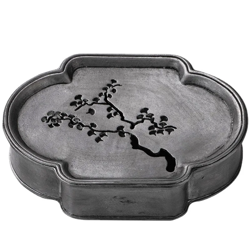 Japanese style kung fu tea set dry soaking table tea tray water cultivation pot tea bearing tray pot pad water storage