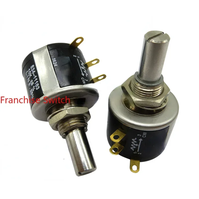 534-11 Precision Multi-turn Potentiometer 500 Euros 1k2k5K10k