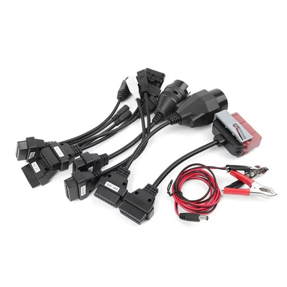 Juego completo  Cables para coche, 8 Uds., diseñado para Tnesf Delphis Orpdc Vdijk Autocoms Pro WOW CDP Vd TCS Cdp Pro Plus, tam