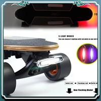 Reliable Skateboard Lights USB Rechargable Longboard Safety Lights Skateboard Tail Lights For Electric Skateboard Longboard