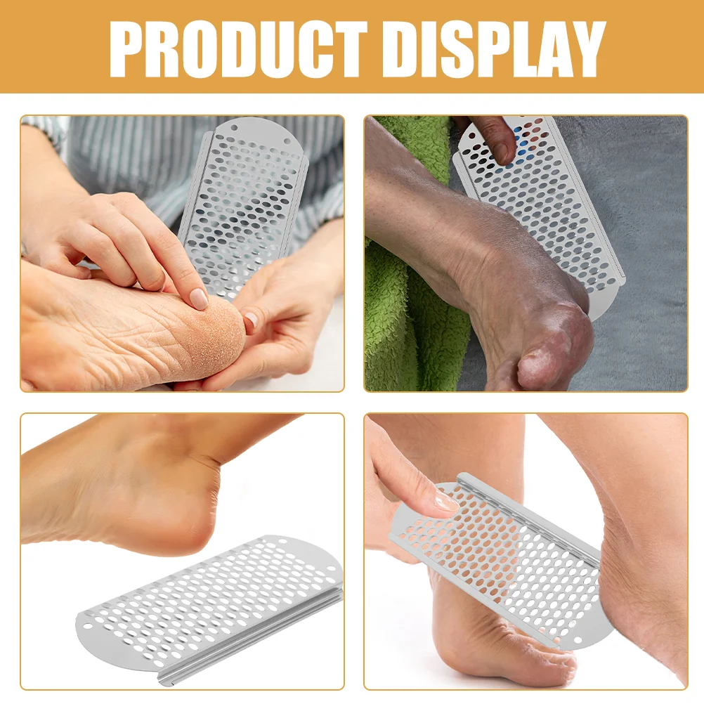 Foot Scrubber Professional Pedicure Tools Pumice Stone Scraper File for Dead Skin