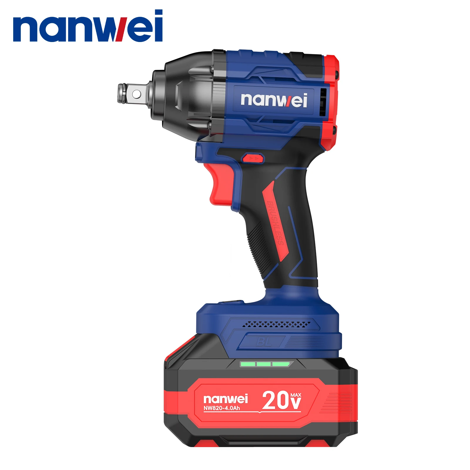 Wholesale Good Power Tool Set 350 N.m Impact Wrench Brushless Impact Drill with Socket Accessory