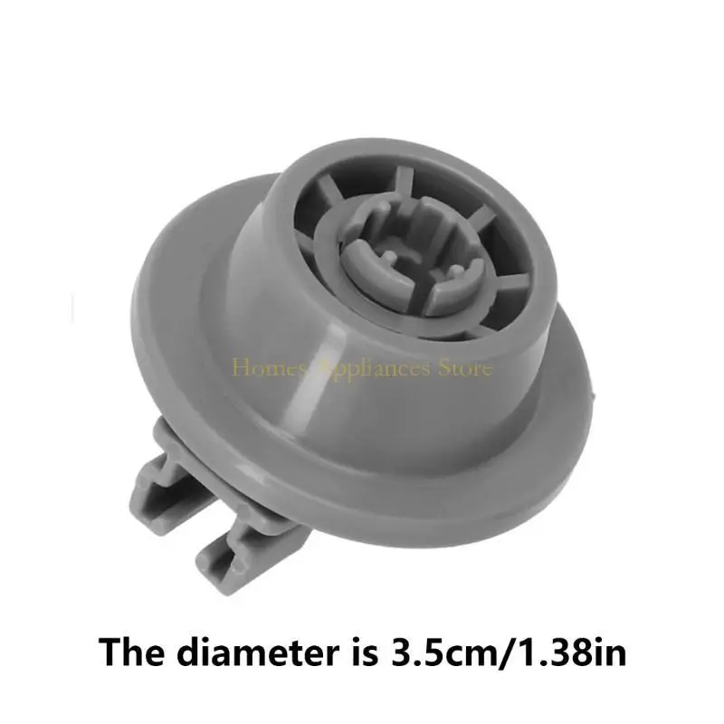 D0AB 8pcs lavavajillas Rolleros rejilla inferior fácil instalación que proporciona durabilidad y reducción ruido para