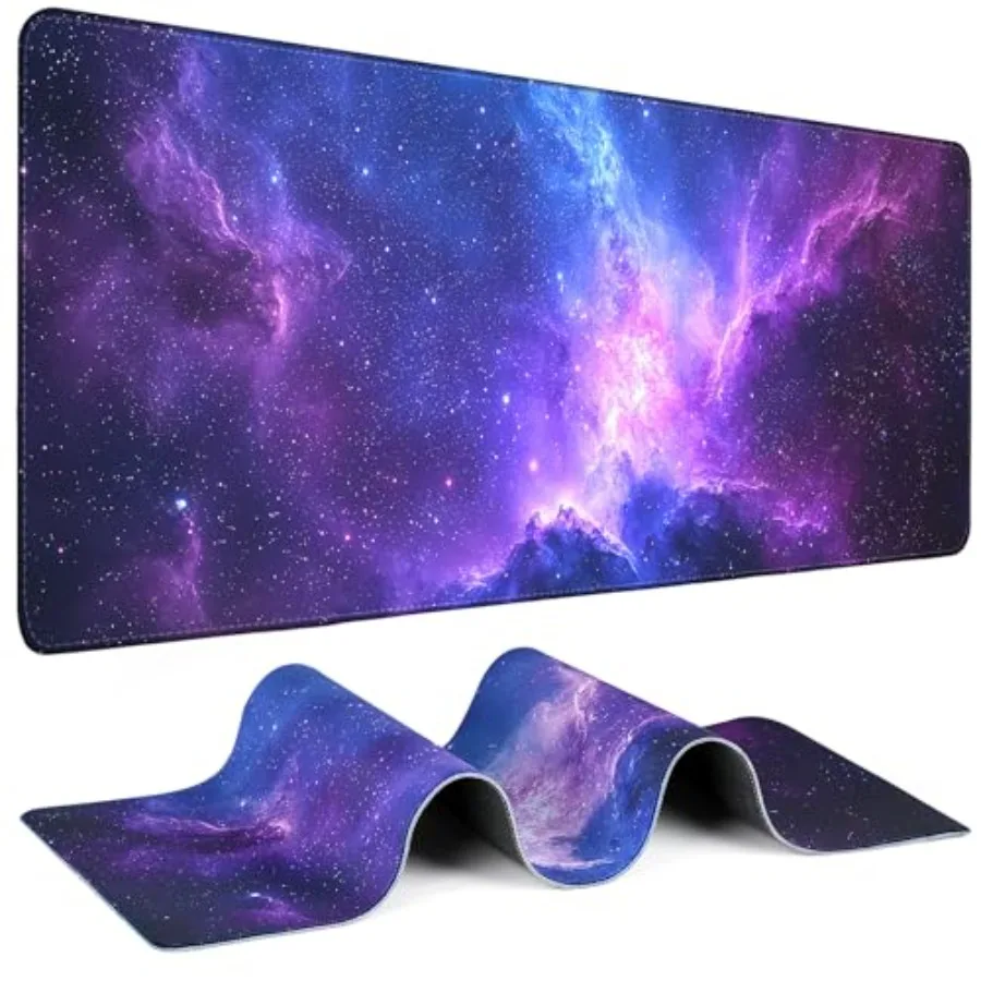 Mouse Pad Gaming - Desk Mat for Keyboard and Mouse - Large Mouse Pad for Desk, Mousepad 31.5 11.8ch with Non-Slip Base, Desks P