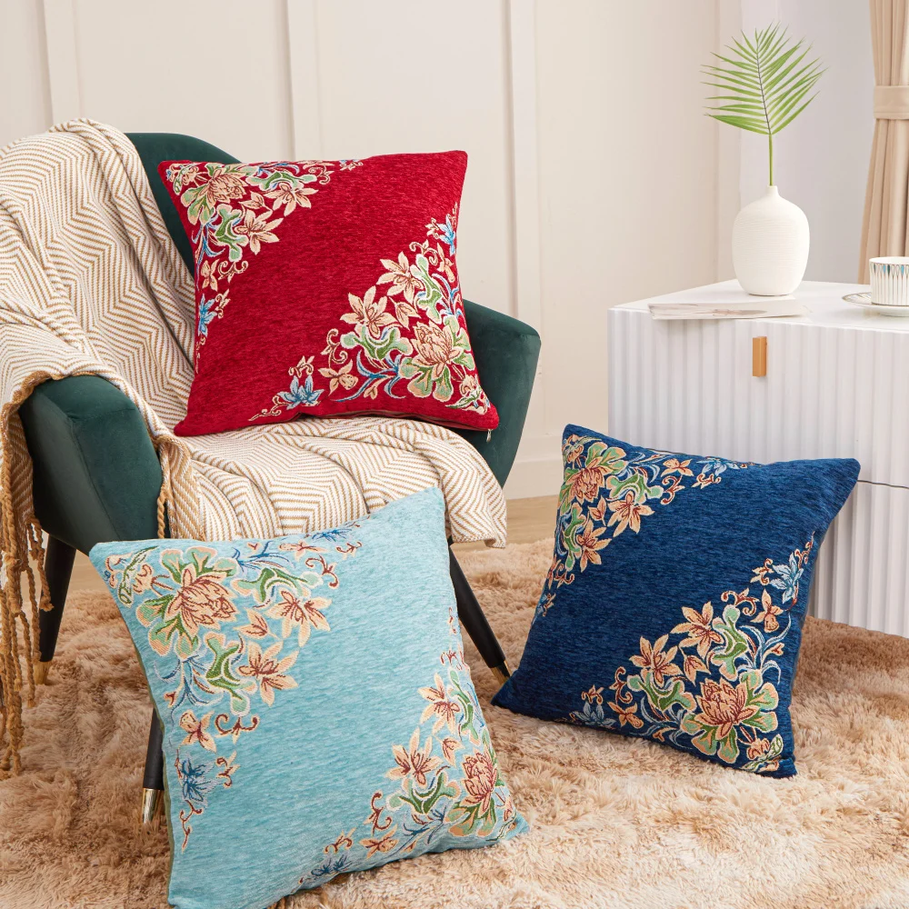 45X45Cm Chenille Cu… - image