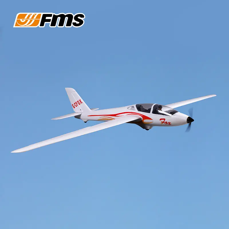 

Fms Fox V2 Remote Controlled Glider 2320Mm Large Wingspan Fixed Wing Airplane Rc Aircraft Model For Adult Hobby Enthusiasts