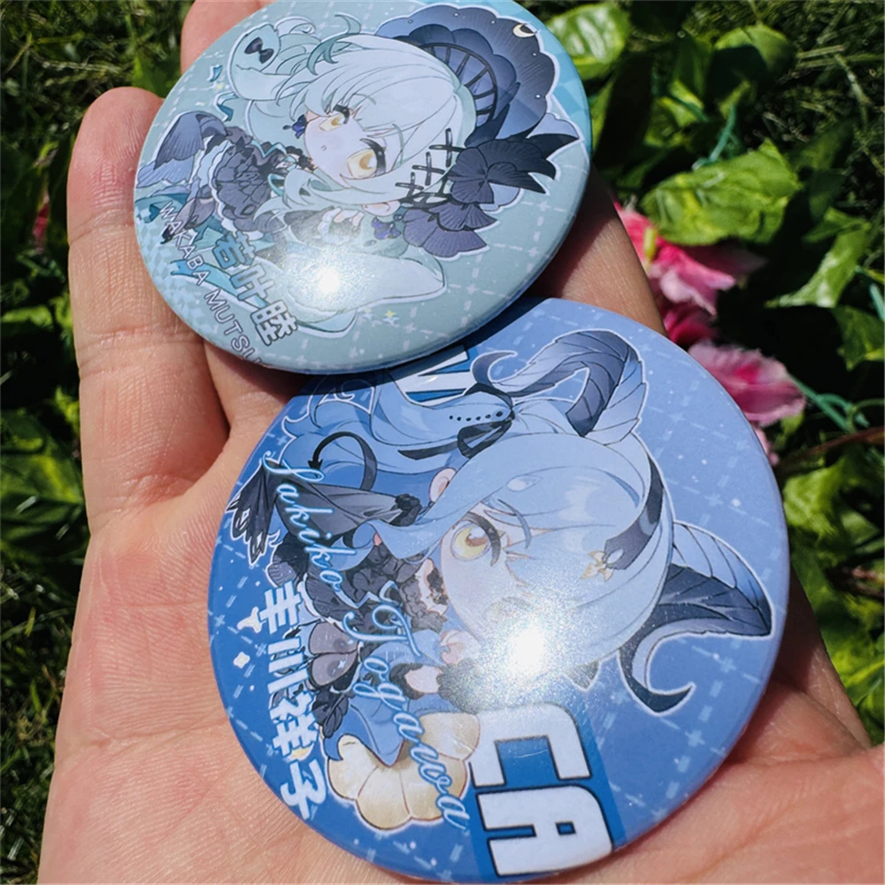 58mm juego Arknights Wakaba Mutsumi Togawa Sakiko Oblivionis Cosplay disfraz insignia Pin SPTE broche de hojalata ﻿   Prop Gilf