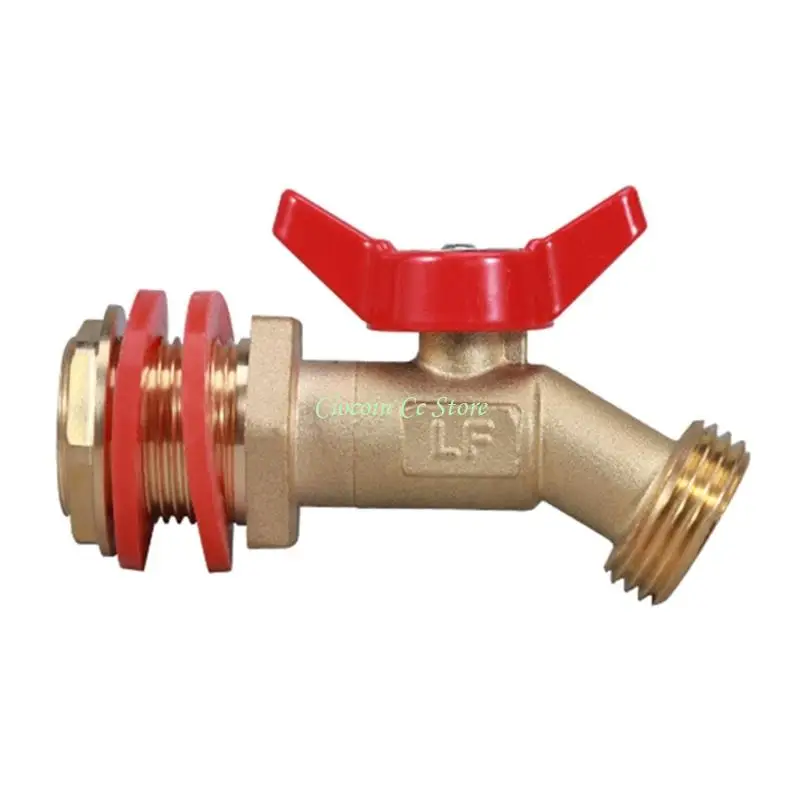 X90F Practical Sturdy Brass Rainwater Faucet Convenient for Home Plumbing Use