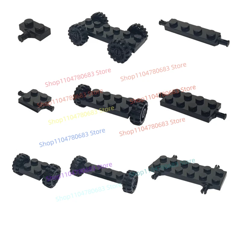 

MOC New Doll Building Blocks Mini Doll Accessories Car Board Wheel Seat Toy Ornaments Splicing Holiday Gift Collection