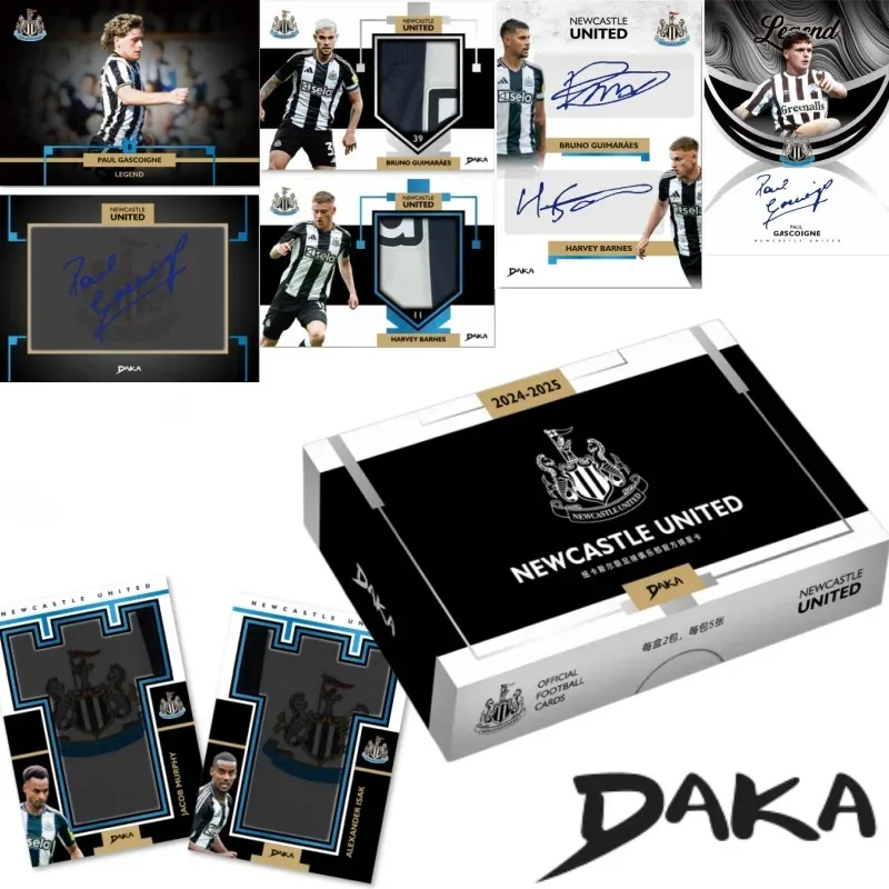 

2026 New DAKA High-end Newcastle Team Card Box Rare Active Legendary Star Signature Card Essential Gift for Fans To Collect