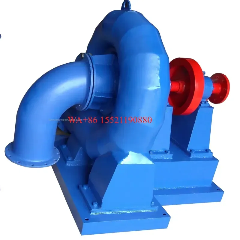 WMWMNU Mini Hydro Power Plant with 20-50K Hydro Generator Small and Medium-sized Axial Flow Generator
