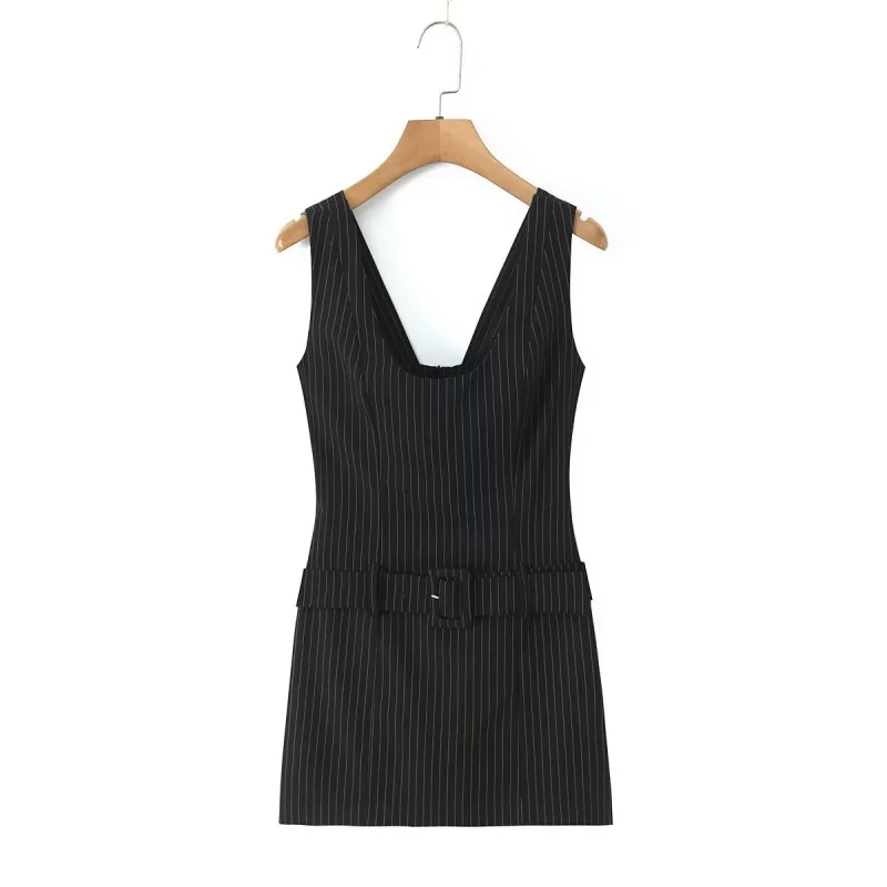 

Ретро-юбка-шорты с полосатым поясом для женщин, в стиле Spicy Girl, с эффектом похудения, А-силуэт, короткая, с завязками на талии.