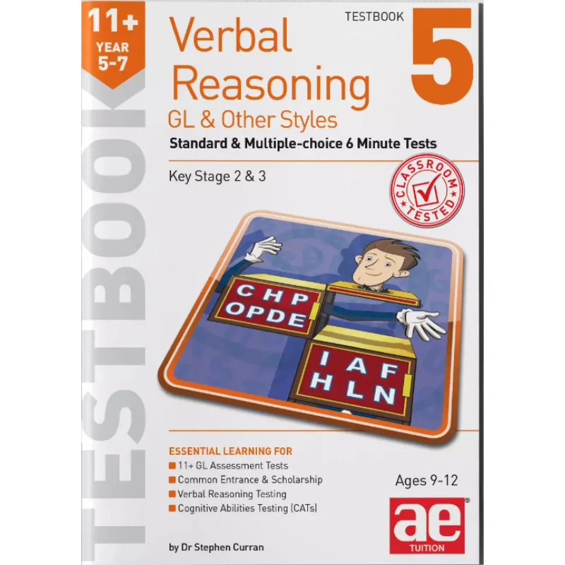 

11 Verbal Masoning Год 57 GL Тестовая тетрадь других стилей 5 стандартных многопользовательных 6-минутных испытаний Стивен С К Curran 9781911553694