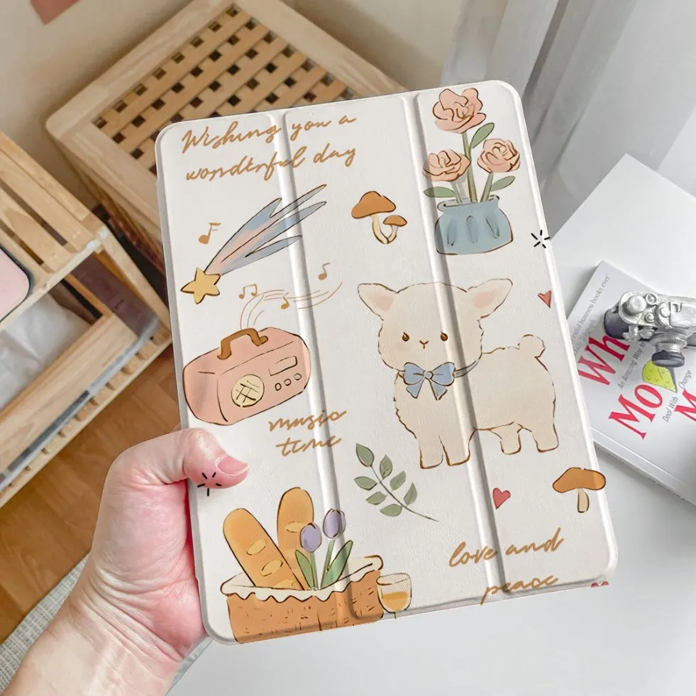 

Printed Clear Acrylic For iPad Air 11 2025 case A16 11th Pro11 M4 M2 iPad pro12.9 for ipad Air5/4 10.9 10th Tablet Protection