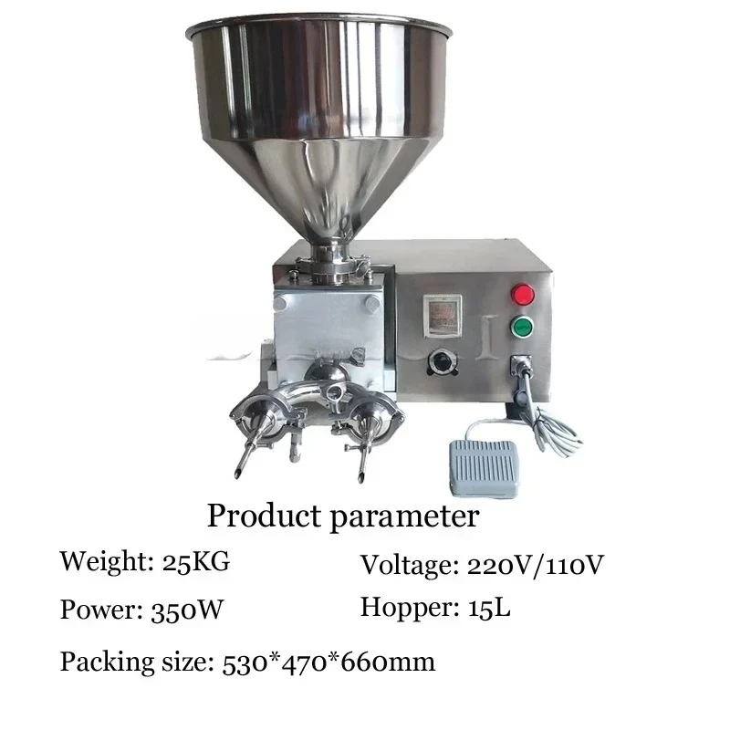 Multi Functional Bread Filling Sauce Butter Filling Machine/Electric Cake Jam Injection Machine