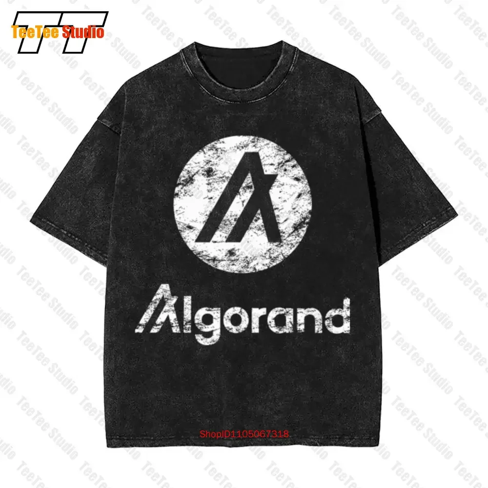 Algorand Crypto Blockchain Algo Token Distressed Vintage Oversized T-Shirt NZZA