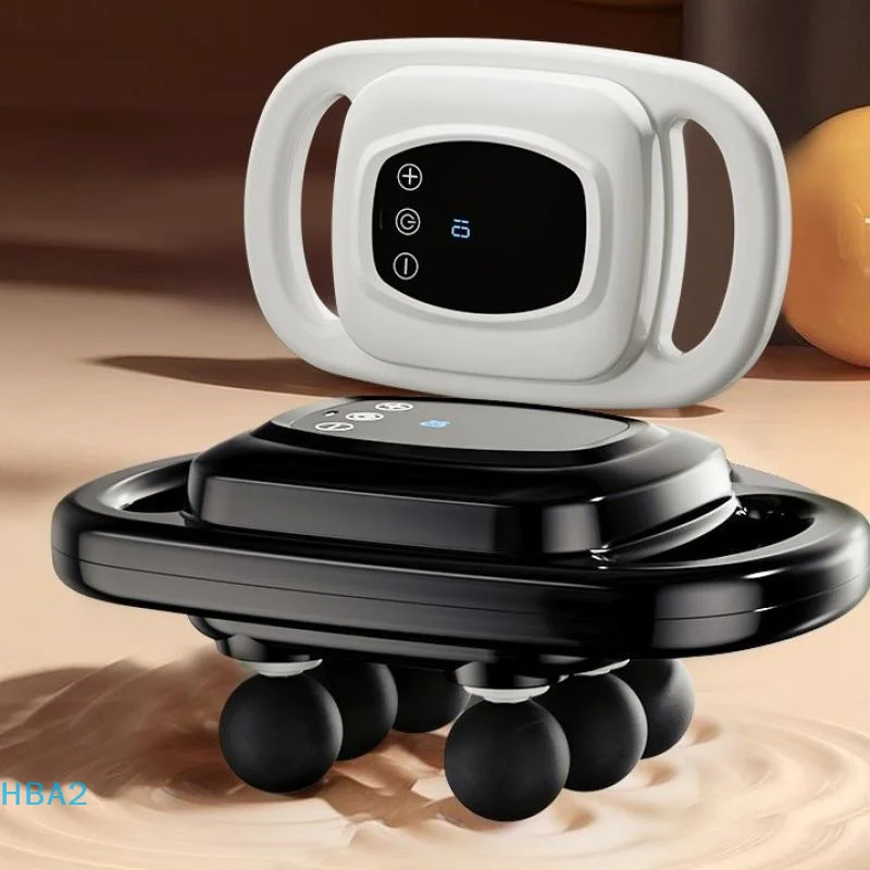 

Fascia Gun Muscle Massager Gun Six Heads High Frequency Neck Waist Massage Machine Neck Shoulder Professional Fascia Massage Gun