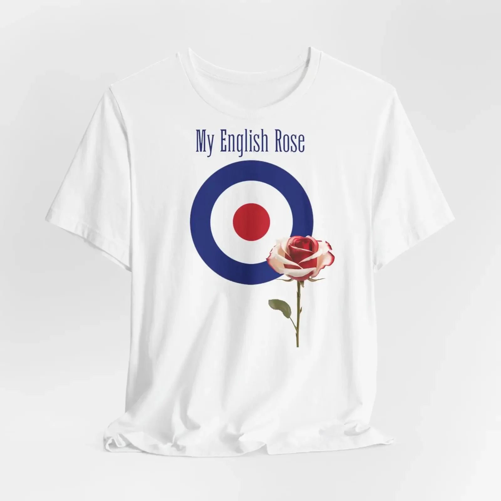 Mod Target T Shirt 60s Music Retro Trojan Records Northern Soul  vintage Washed Stylish Soft Versatile homme Comfortable