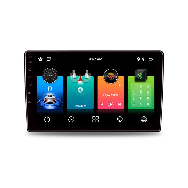 Android Car Dvd 9 Inch Android Intelligent Multimedia Car Radio GPS Positioning Navigation 2 DIN Audio Stereo