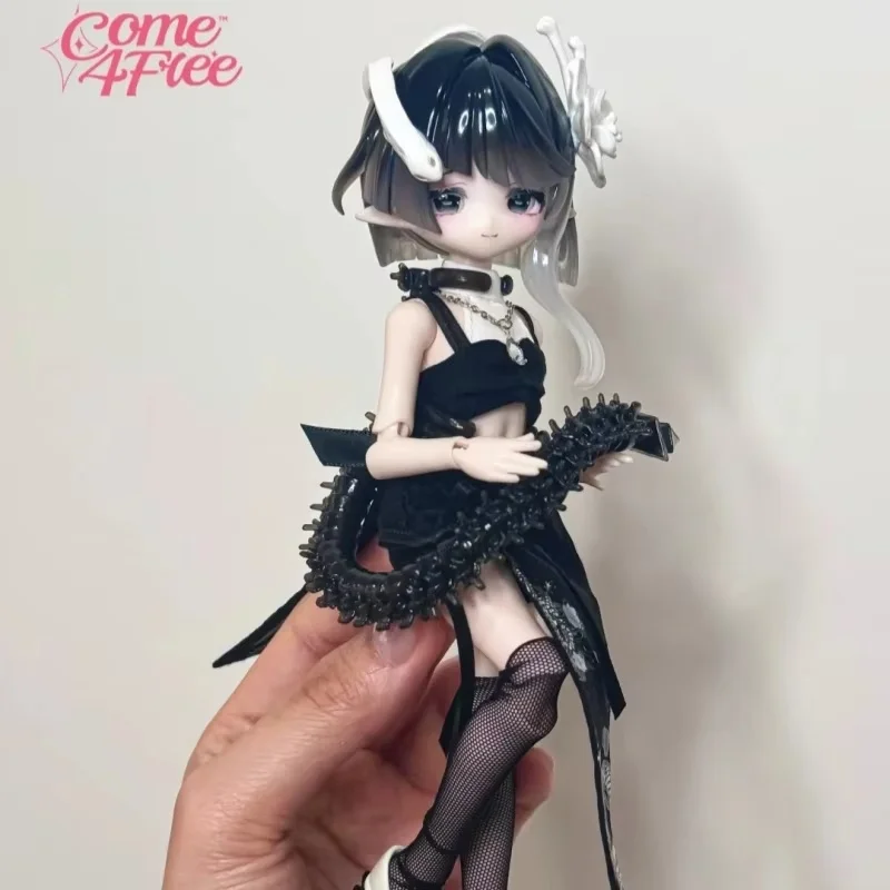 حقيقي Come4free Minty V2 المحيط جوهرة سلسلة 1/8 Bjd صندوق أعمى طبعة محدودة معلقة بطاقة لطيف عمل الشكل حلية هدية لعبة #4