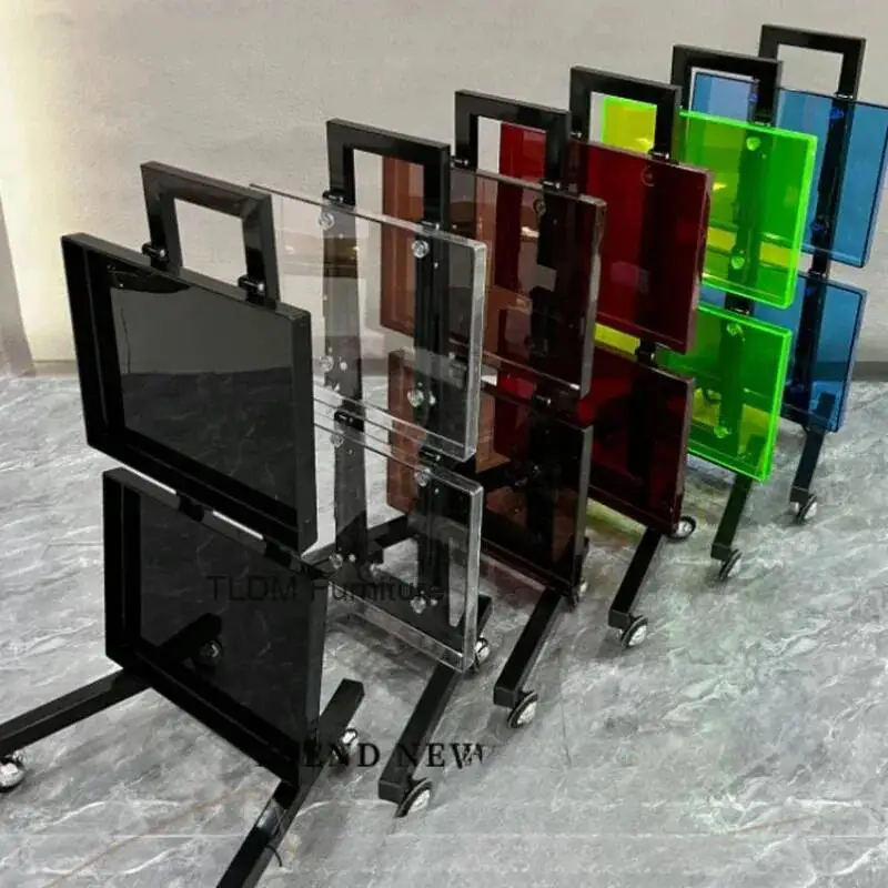 Salon Folding Trolley Aesthetic Auxiliary Wheels Cart Organizer Cart with Trolley Furniture for Beauty Salon Chariot Organizer