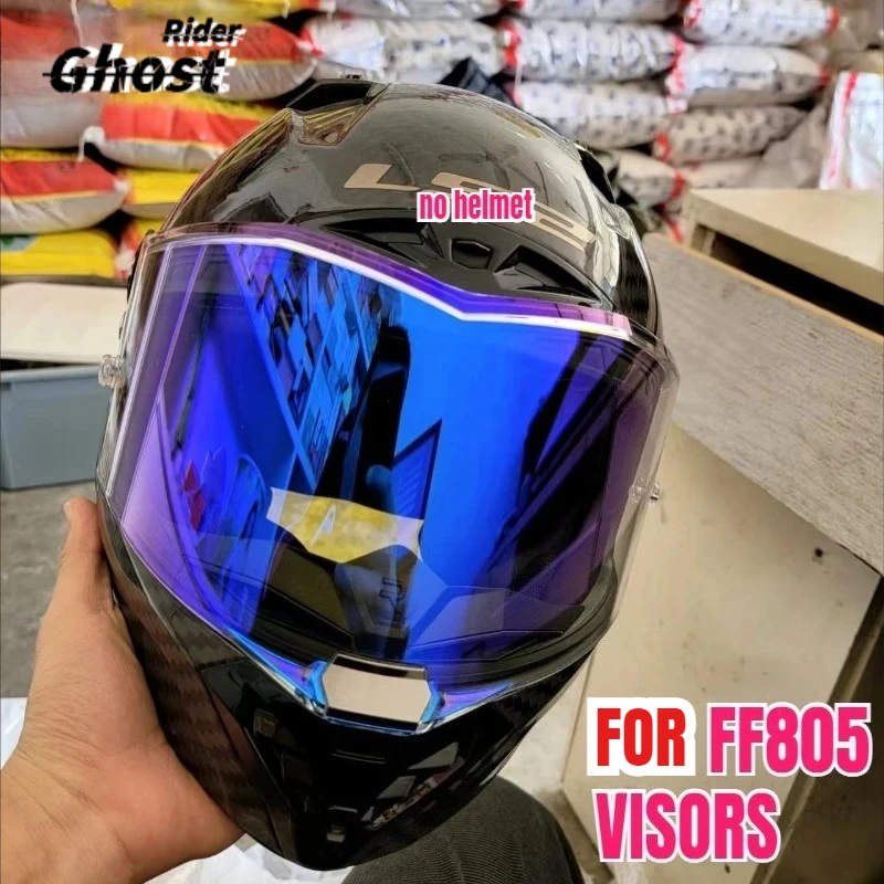 FOR LS2 FF805 Motorcycle Helmet Lens Color Visors Silver Lens Anti Fog Sticker Helmet Accessories