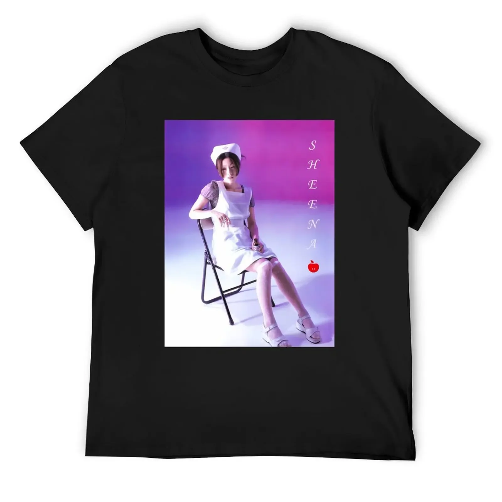 Sheena Ringo Nurse T-Shirt korean fashion vintage anime shirt designer t shirt men