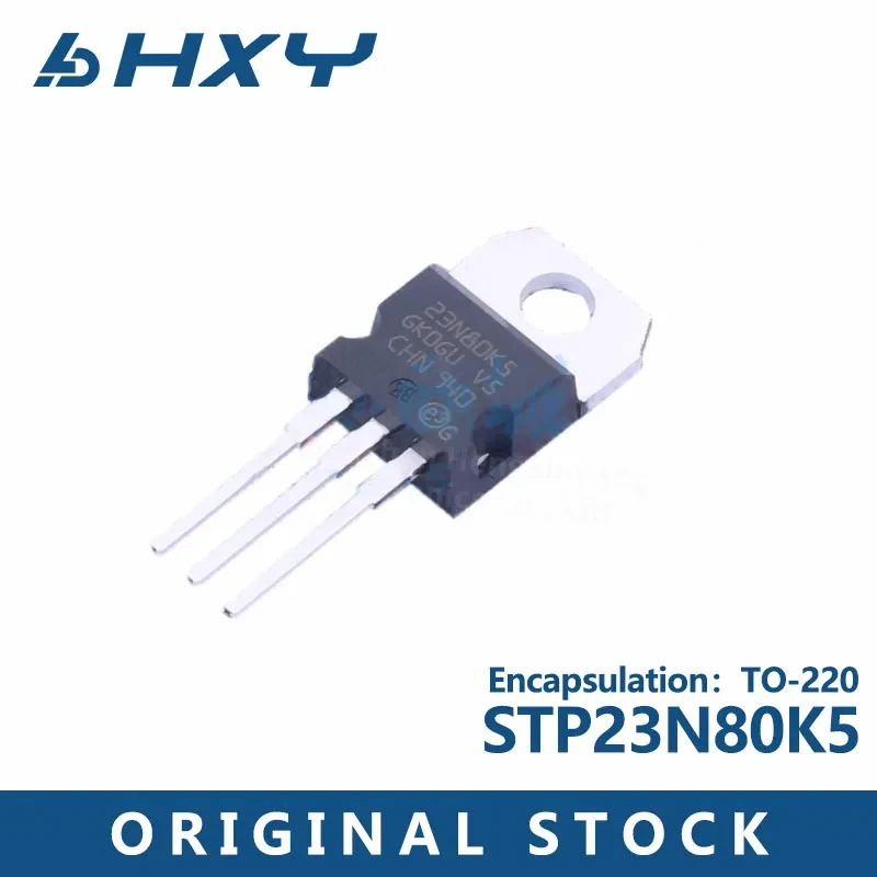 10PCS STP23N80K5 TO 220N channel voltage :800V Current :16A 23N80