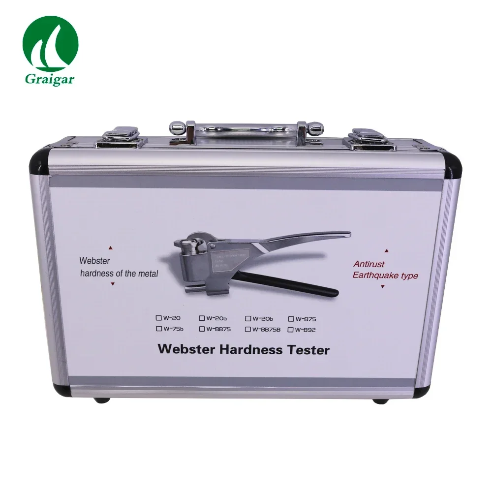 W-20A Webster Hardness Tester Aluminum Hardness Tester Range 0-20HW Resolution 1HW