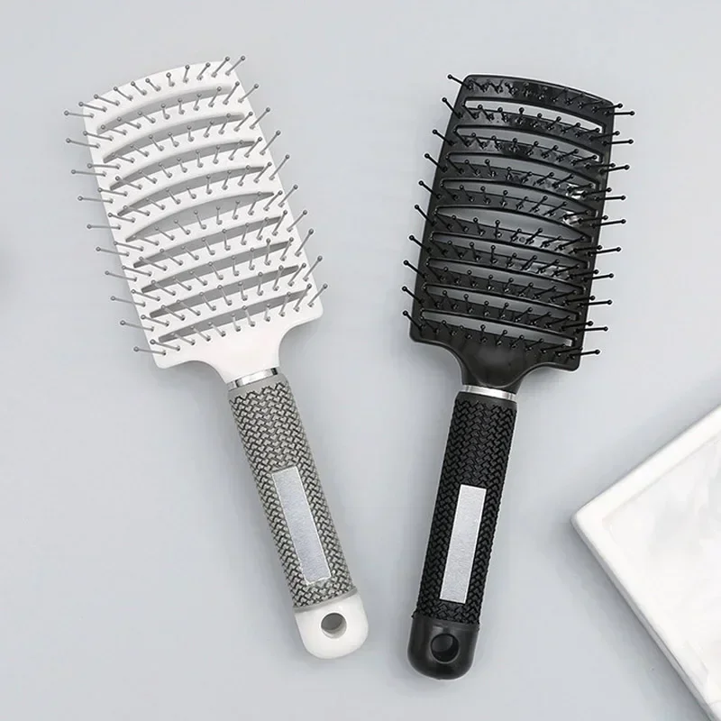 1 قطعة فرش تدليك احترافية لفك تشابك الشعر للنساء مشط تدليك فروة الرأس السحري سريع الجفاف أدوات تصفيف الشعر المستقيمة #3