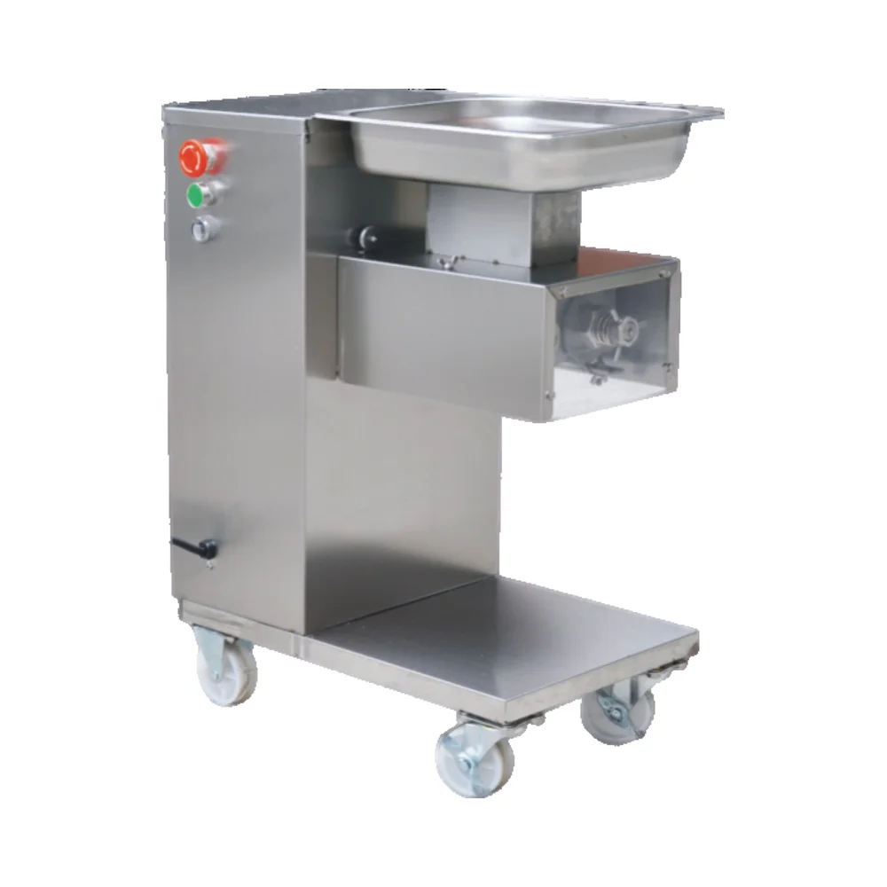 

Commercial Stainless Steel Meat Slicer Fresh Meat Cutter Machine For Restaurant Use