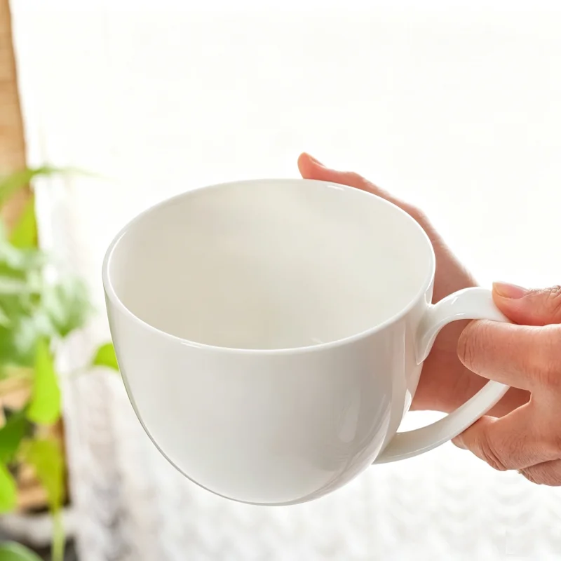 700ml, copo branco liso da man - Morning Tea Coffee avaliação e preço