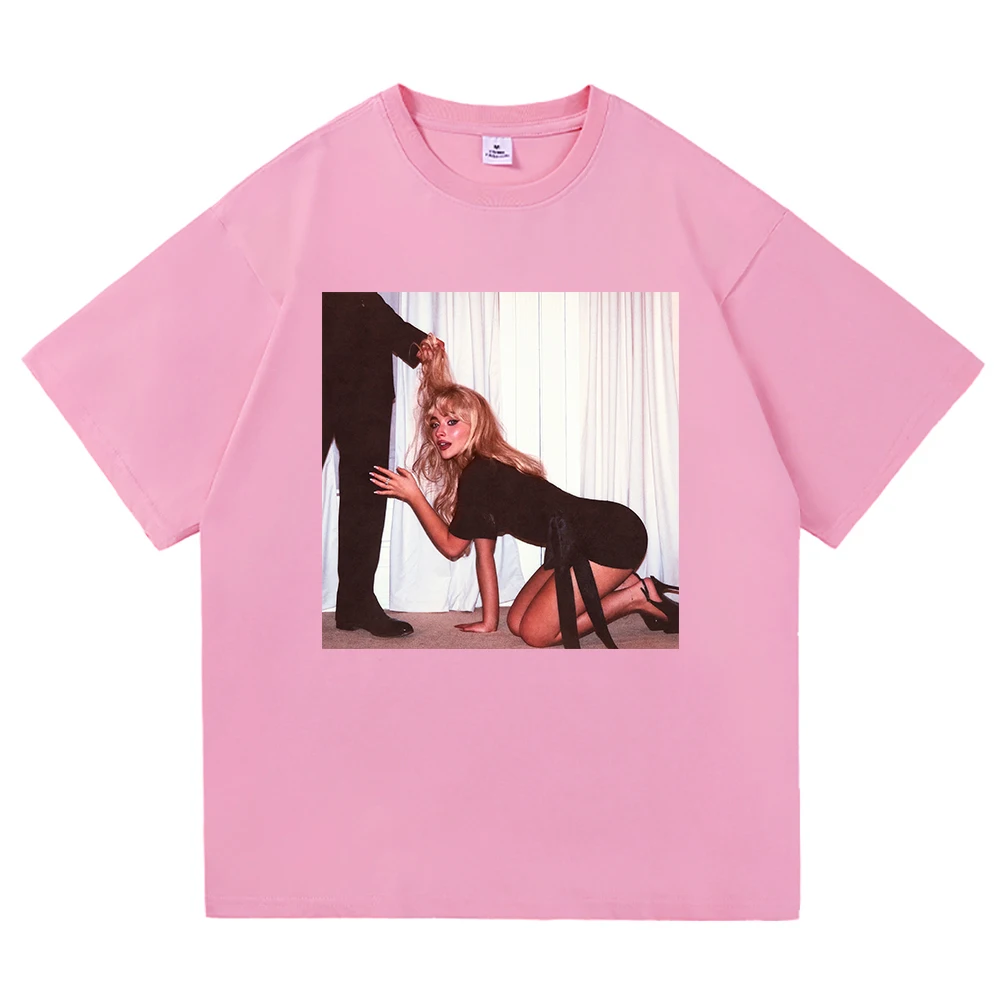 

Sabrina Carpenter Man’s Best Friend T Shirt Hot Fashion Men/Women Vintage Manchild T-Shirt High Quality Cool Cotton Tees Shirts