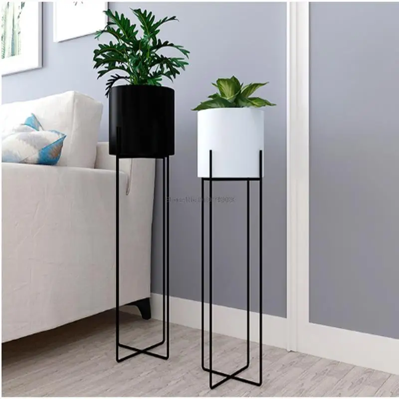 Planta prateleira flor estande nordicmoderno minimalista greensuculento chão-pé ferro planta rack sbalcony jardim decoração de escritório