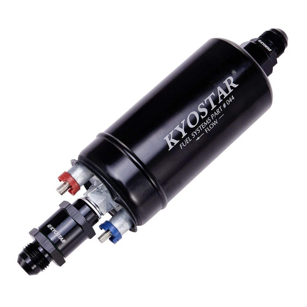 KYOSTAR 300LPH 1000HP Fuel Pump External E85 Compatible 044 Style Universal M18x1.5