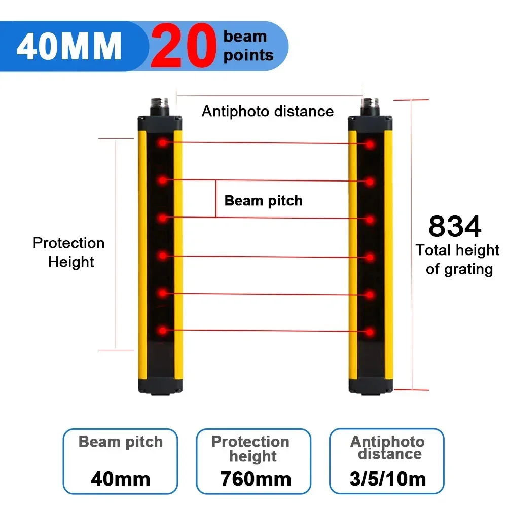 M8, length 42mm, 90deg connector, 2m lead, 4mm sensing, PNP, N/C - complete with lead  (NOTE MUST BE N/C)
