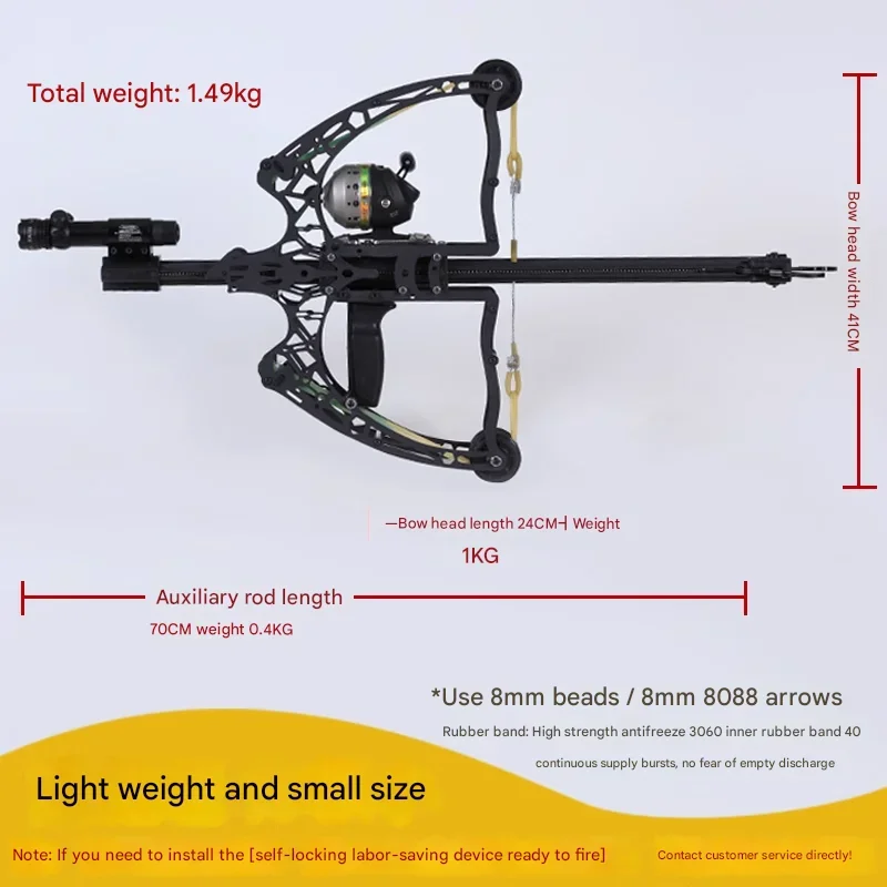 في الهواء الطلق قوية الدقة اطلاق النار شريط مطاطي القوس الليزر تلسكوبي المعادن مركب القوس السهم/الصلب الكرة مقلاع للصيد