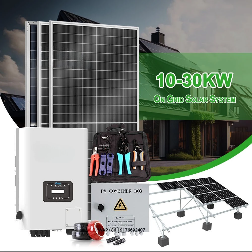 Full Complete Home Solar Energy System 10kw 20kw 30kw 40kw 50kw Solar Power Systems for the Whole House
