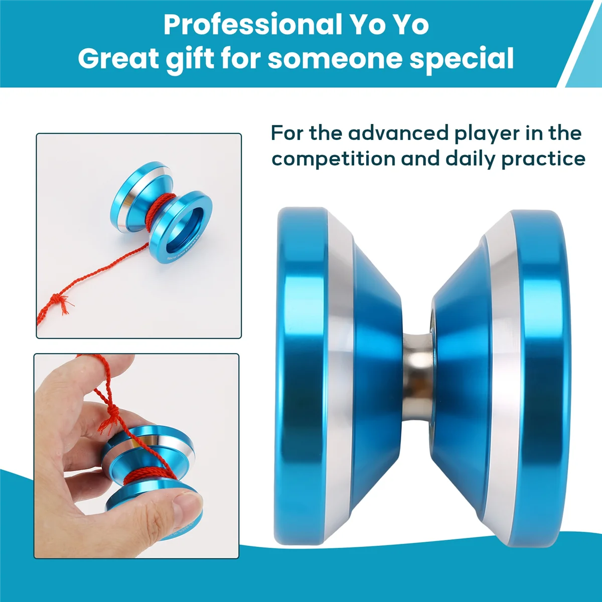 Vendita MAGIC YOYO N8 Alluminio Professionale Yo Yo - Blu