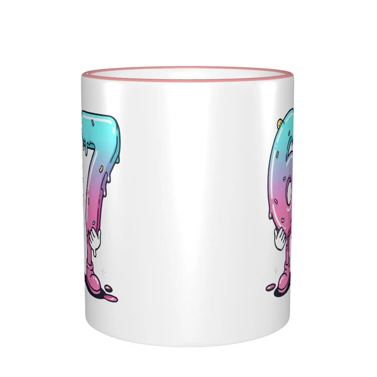 67 Ice Cream Drip Six Seven Meme Merch Coffee Mug Fun Cup Gifts