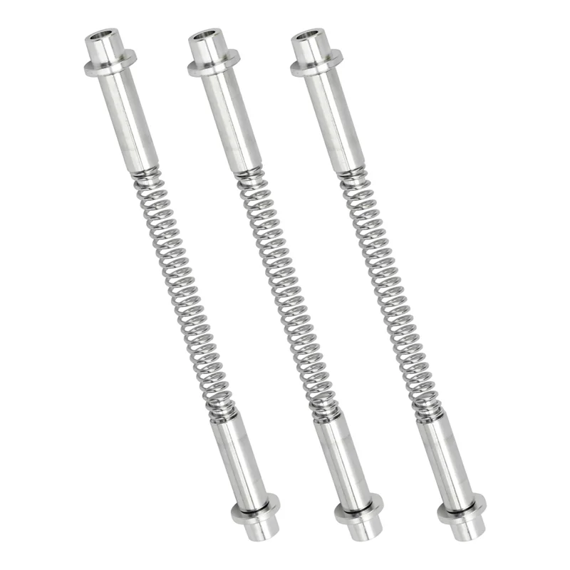 A74E-Storm Screen Door Hinge Pin Kit K 5131–3 Pack Of Aluminum Hinge Pins, Bushing Caps, And Springs
