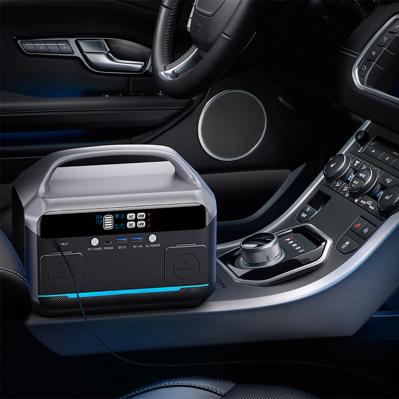 

Portable Power Station 300W Lithium Battery Small Home Generator Multifunctional Camping Power Station